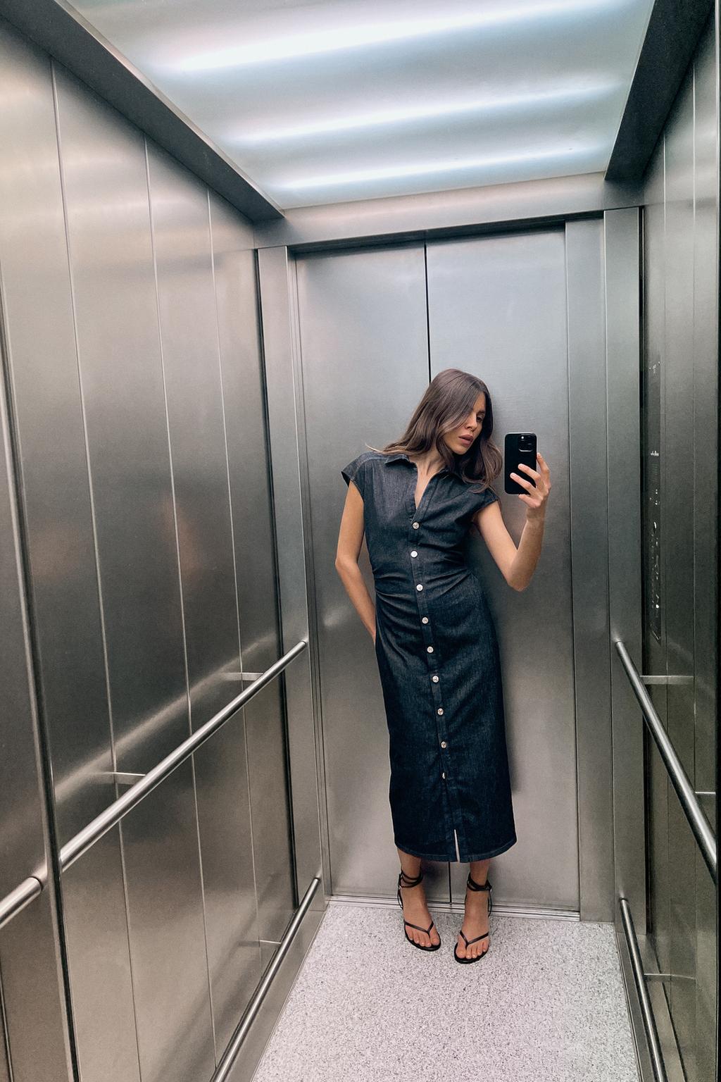 Robe Midi en Denim
