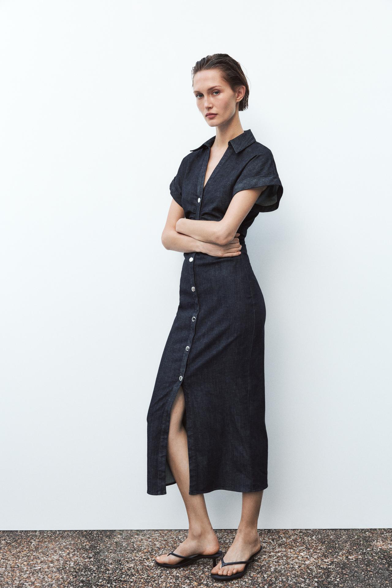 Robe Midi en Denim