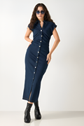 Robe Midi en Denim