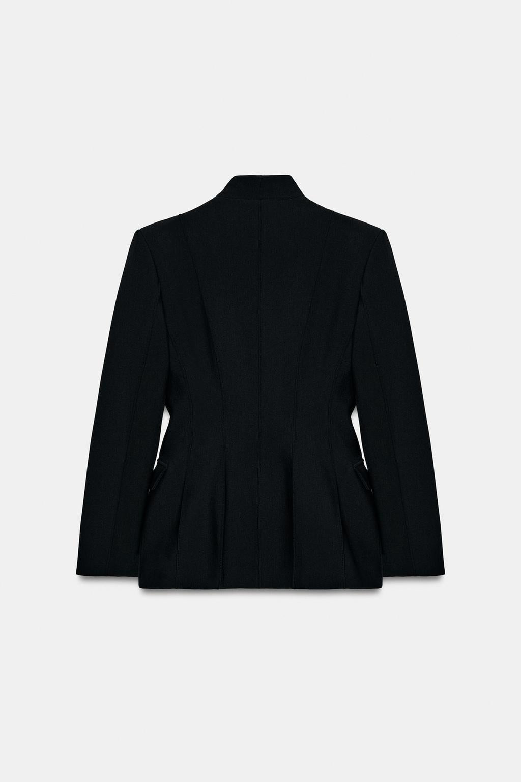 BLAZER CINTRÉ EN SABLE
