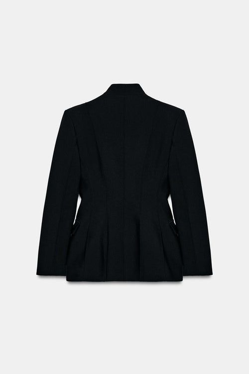 BLAZER CINTRÉ EN SABLE