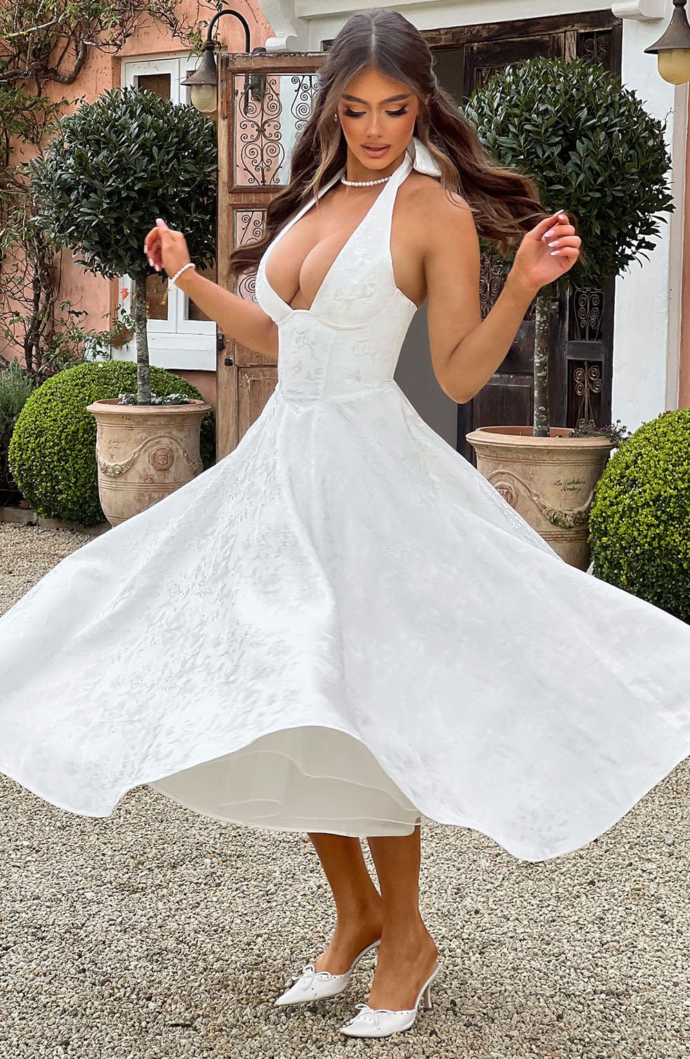 Ara | Robe Midi Halter