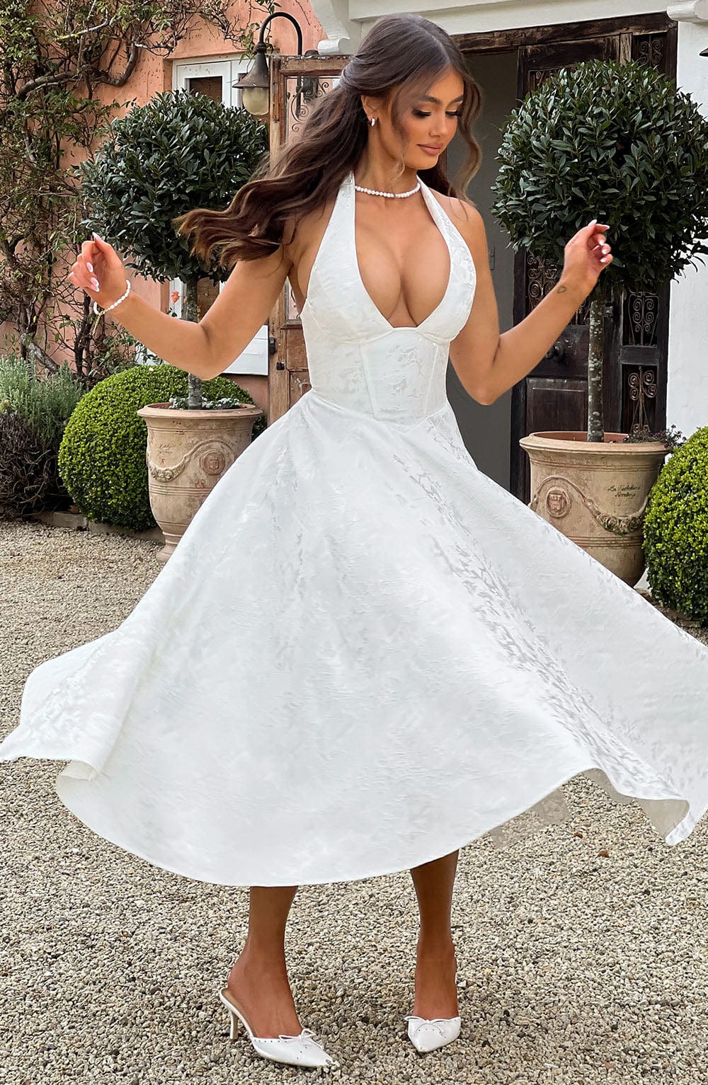 Ara | Robe Midi Halter